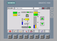 HMI Durchsatzregelung